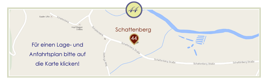 Lage und Anfahrt nach Schattenberg 44 in der Gaal